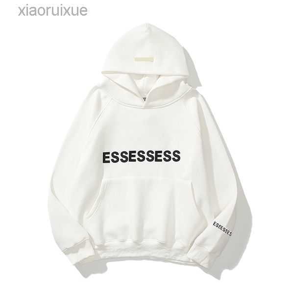 

Designer Mens essentail Hoodie Sweatshirts Pullover Streetwear essen hoodie Oversized Clothing Tops Hooded Jumper Refflective Letter Printing Size S- 263PH, 13