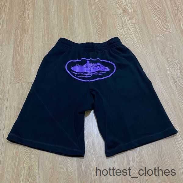 

TOP1 Mens Ship Print Corteiz Shorts Ins Fashion Hip Hop Skateboarding Casual Pants for Men and Women All Season 1 NPG3, Black purple background