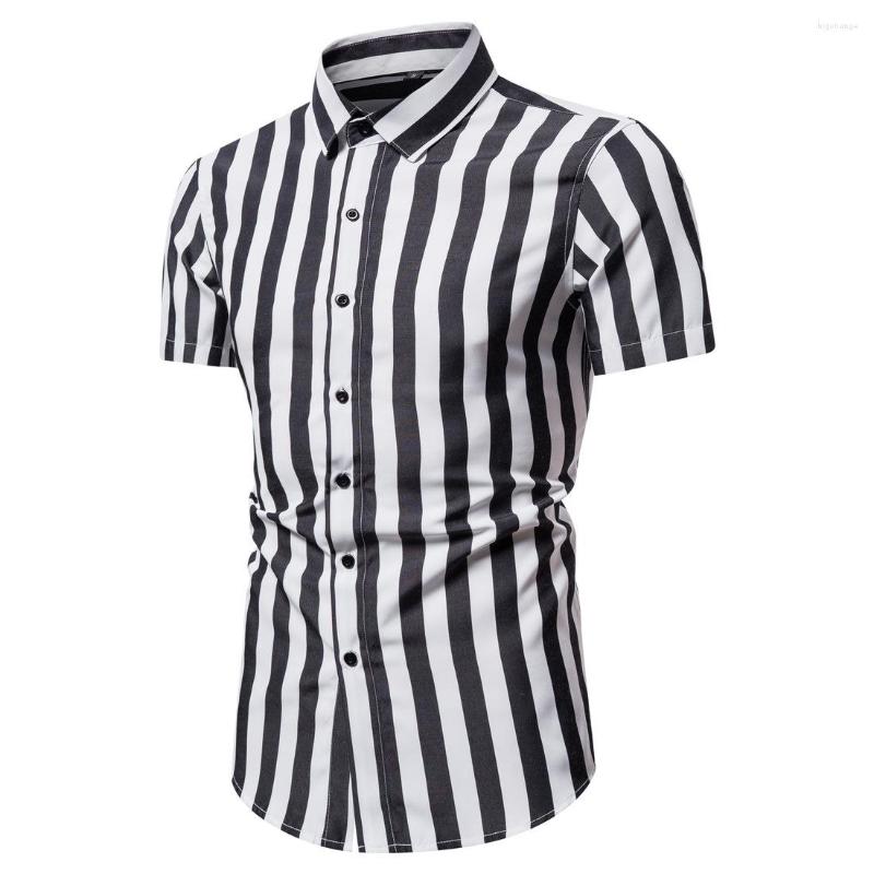 

Men's Casual Shirts Autumn Men Short Sleeve Solid Shirt Male Loose Dress Soft Slim Man, Black