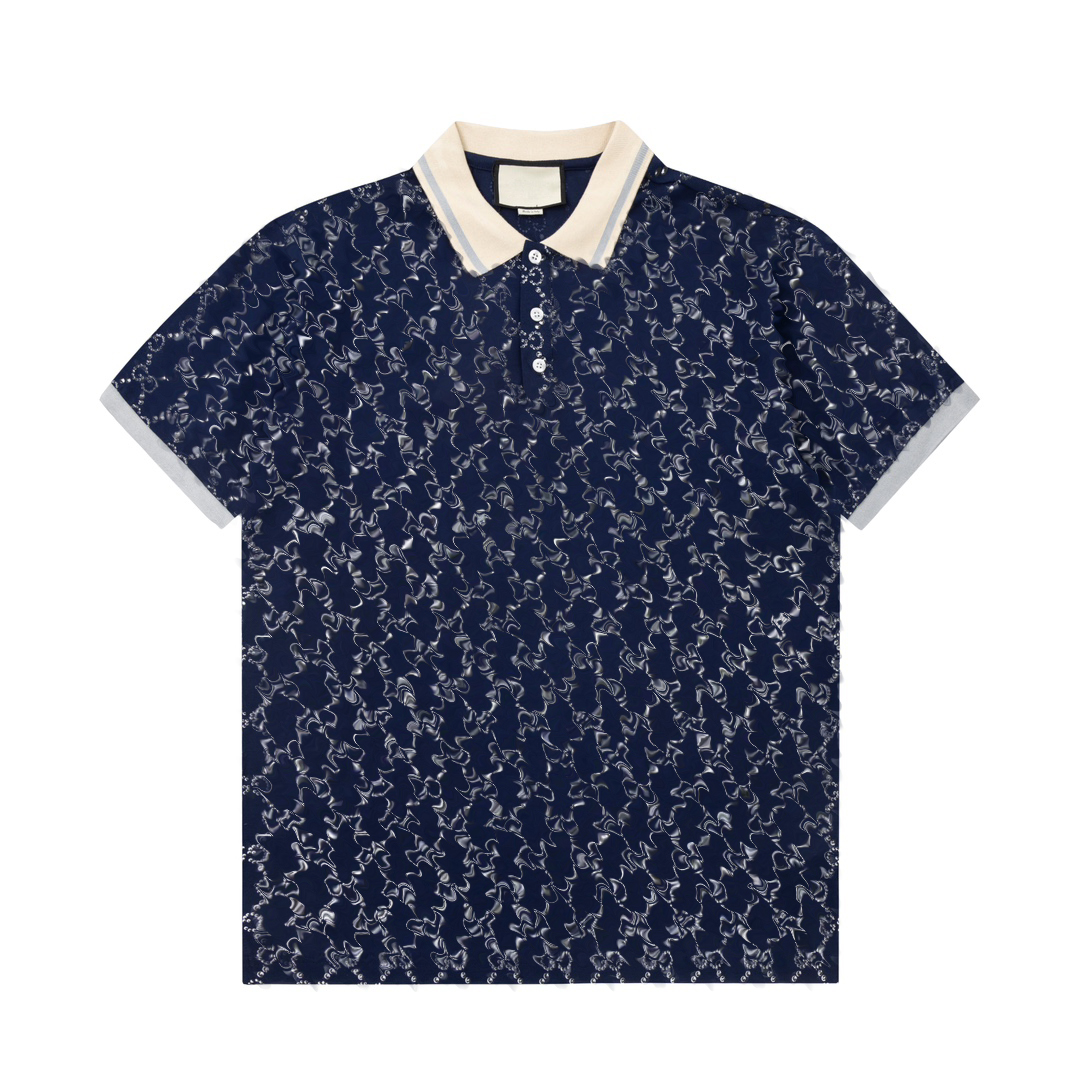 

Men polo Oblique print Interlocking Double G Stripes Cotton Polos Shirts Embroidered Print Summer Breathable Cotton High Quality Clothing Wholesale, Make up for price