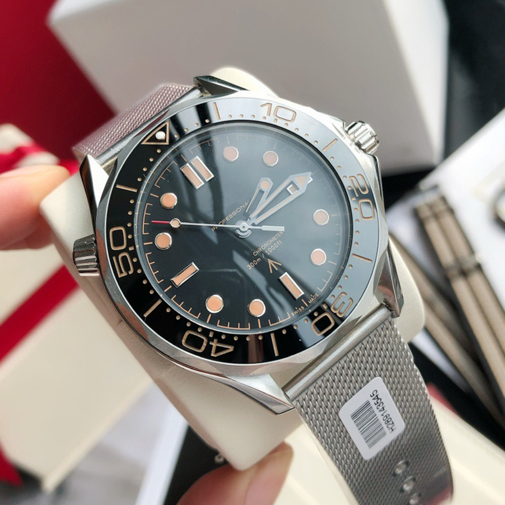 

Sea Master AAA 3A Quality Watches 42mm Men Sapphire Glass 007 Oystersteel With Gift Box O M E G A Automatic Jason007 watch 03