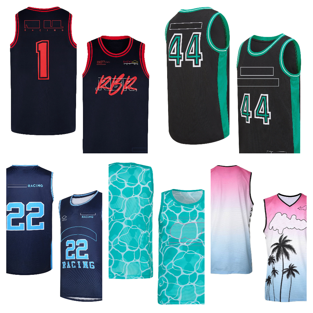 

F1 Team Clothing 2023 Summer New Vest Formula One Racing Clothing Men's Sports Fast-drying Driver's Clothing