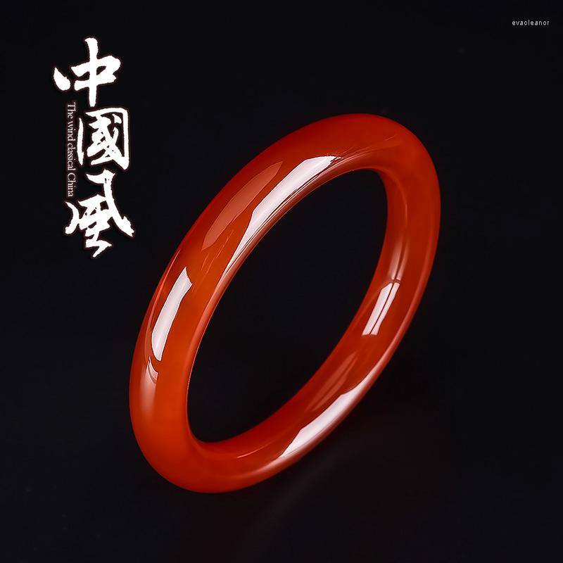 

Bangle Send Certificate Real Jades Bangles Men Women Genuine Natural Carnelian Fine Jewelry Red Chalcedony Amulet Bracelet Gifts