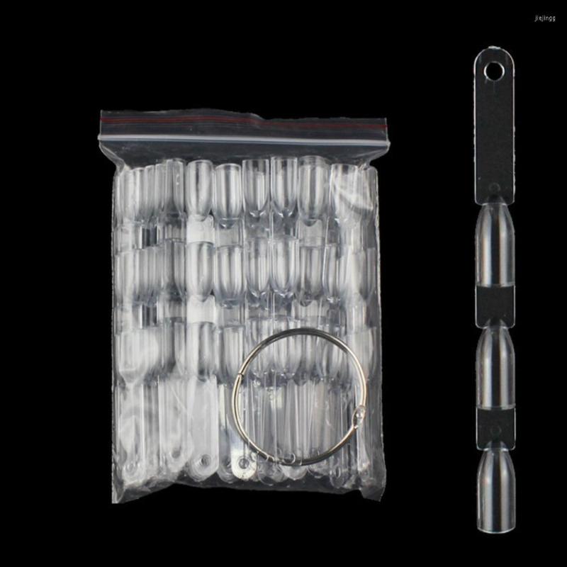 

False Nails Tools Nail Color Card With Removable Ring Gel Polish Palette Chart Art Display Practice Training