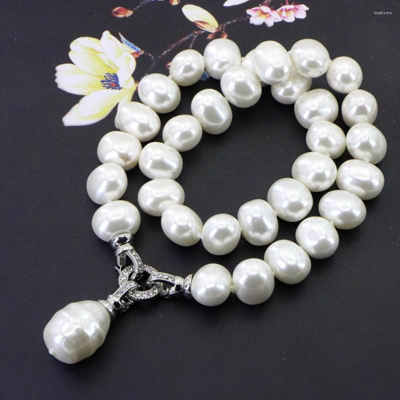 

Pendant Necklaces Baroque Pearl Necklace Women Girls Wedding Christmas Gift Beautiful Fashion Jewelry Suitable For Birthday Anniversary