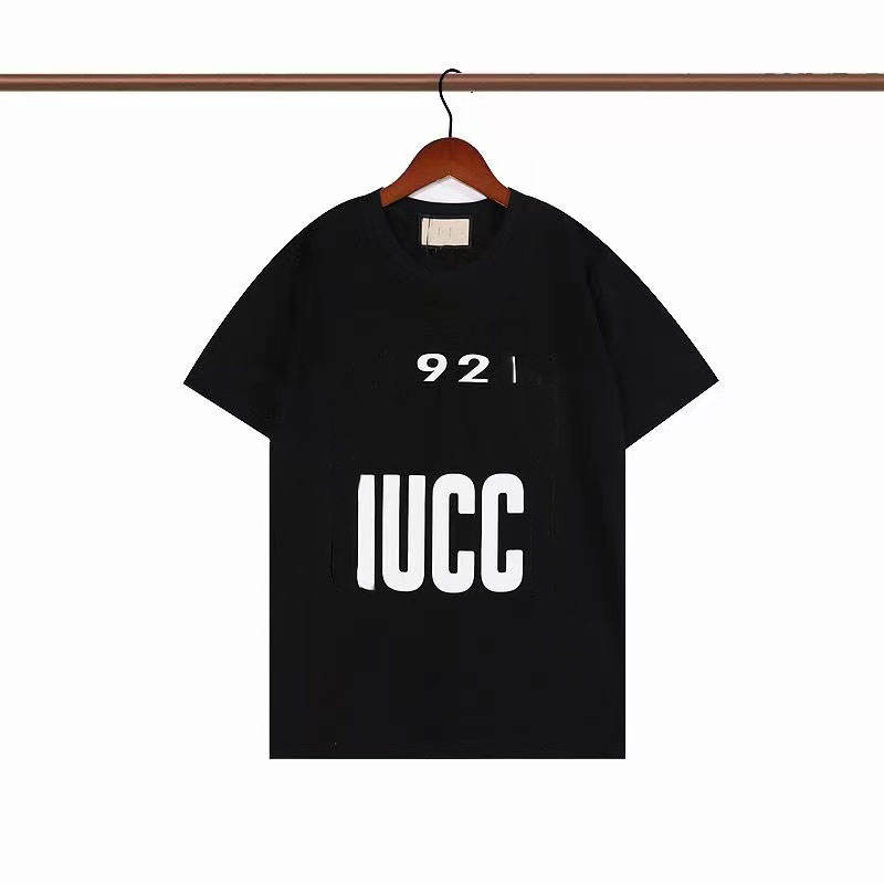 

Mens t designer shirt men black clothes T-Shirts 100% Cotton breathable sweatshirt letter-printed pure cotton lovers women size M- J2H5