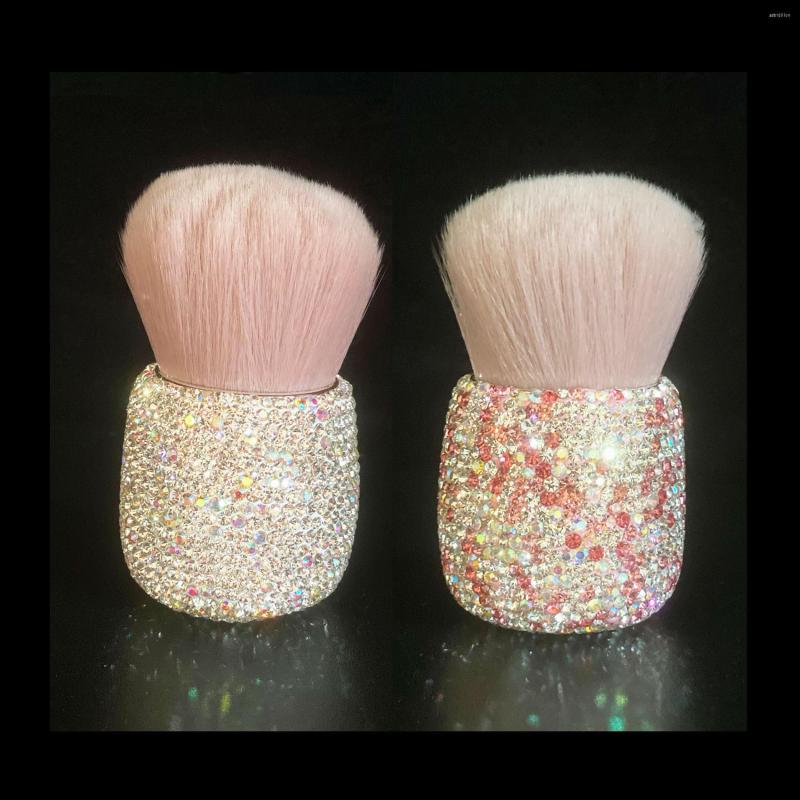 

Makeup Brushes Diamond Free Powder Brush High Gloss Creative Dust Mushroom Head Beauty Nail Cleaning Eye Shadow