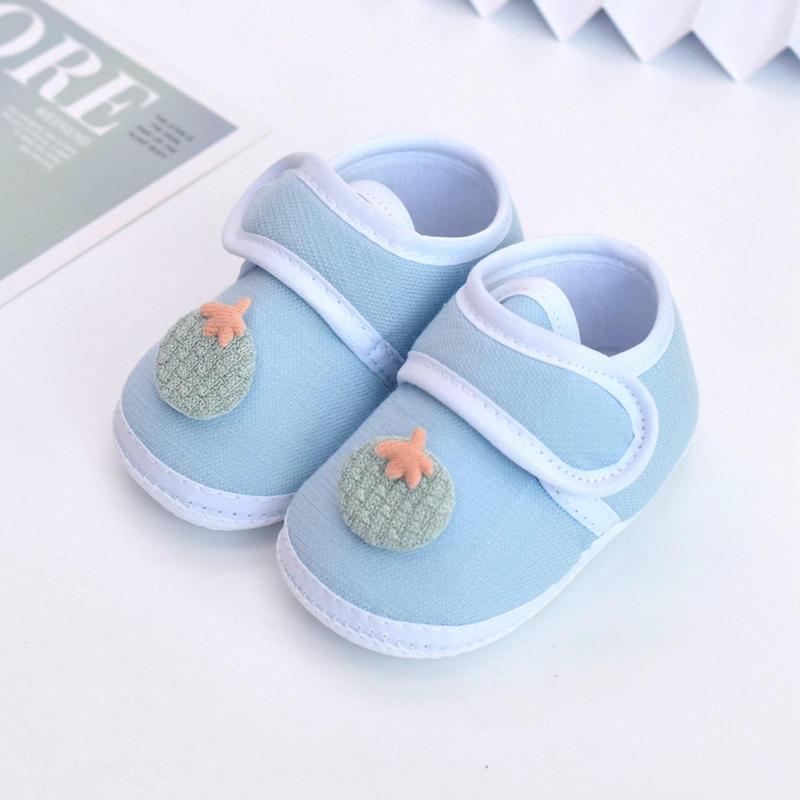 

First Walkers 2023 Sand Baby Sweet Shoes Born Boys Girls Infant Red Heart Prewalkers Crib Nonslip