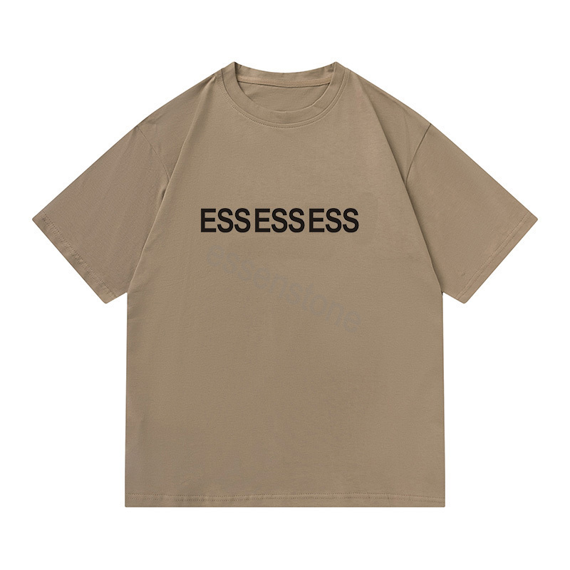 

Mens summer essen t shirts fears Designer men womens T shirt tops fashion women shirts Tees pure cotton of god short sleeve trend street clothes Mens ESS top, The same as real