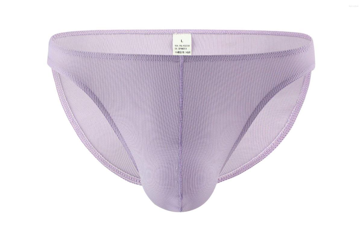 

Underpants Summer Ice Men's Underwear Solid Breathable Briefs