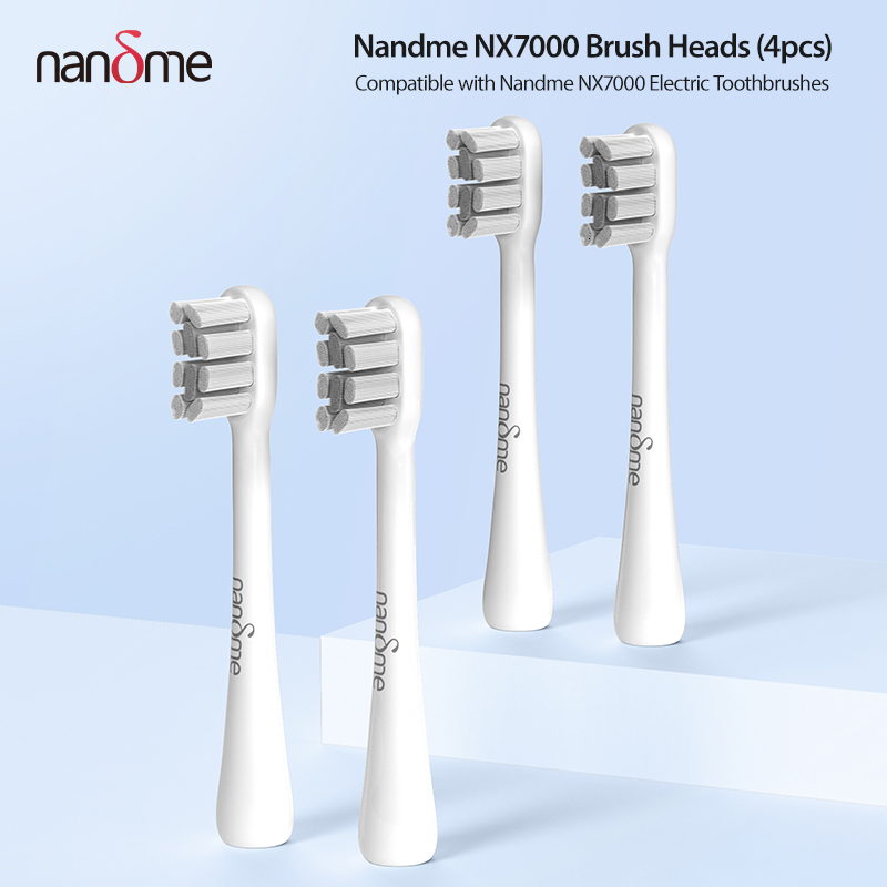 

Toothbrushes Head Original Nandme NX7000 Brush Heads Smart Sonic Electric Toothbrush Accessories Toothbrush Heads 230413