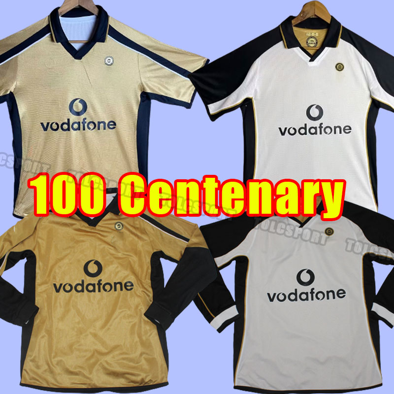 

ManCHEsters Retro UTD Rooney Soccer Jerseys Beckham Ronaldo GIGGS SCHOLES MAN home away third Long sleeve 1902-2002 anniversary men 100 Centenary, Short sleeve