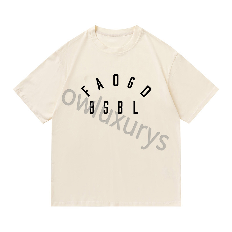 

Mens Casual Print Creative T-Shirt Solid Breathable Men's T-Shirts fears Loose Crew Neck Short Sleeve Male ess Tee newest ofgod, The same as original