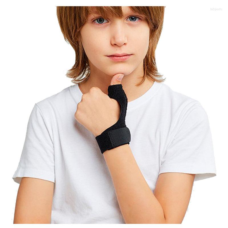 

Wrist Support Thumb Stabilizer Breathable Reversible CMC Arthritis Joint Finger Splint Brace Spica For Children Pain Relief, Picture shown