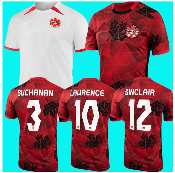 

2023 Canada Soccer Jerseys MEN KIDS KIT WOMEN Uniforms national team DAVIES J.DAVID 23 24 UGBO LARIN CAVALLINI MILLAR EUSTAQUIO 2024 football shirt T home away uniform, 22/23
