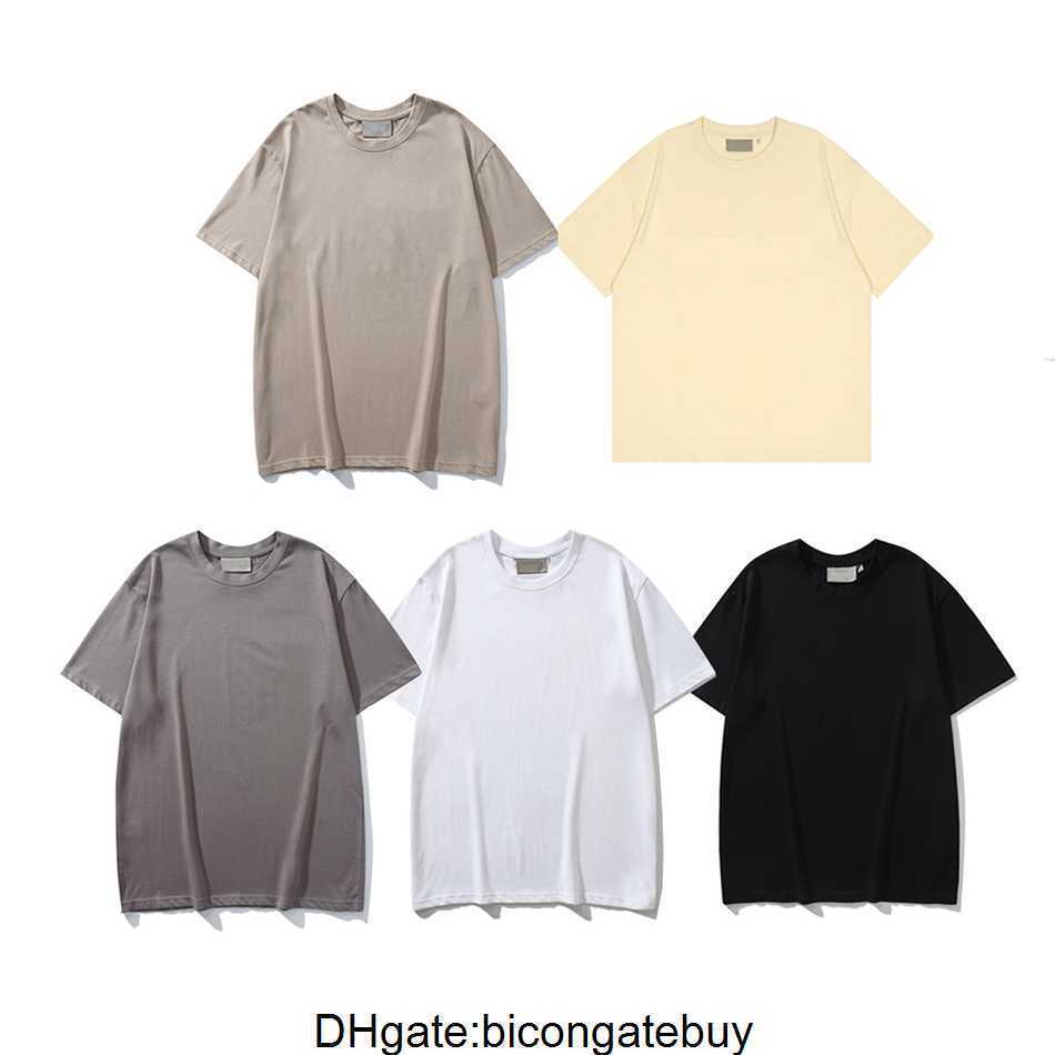 

Mens tshirts sweat T shirt ESS shirts Tee Tshirt Silicone Flocking Letter Print Tshirts for Men And Women 100% cutton big size S M L XL 2XL 3XL Top Qualit RMUU, 04 white