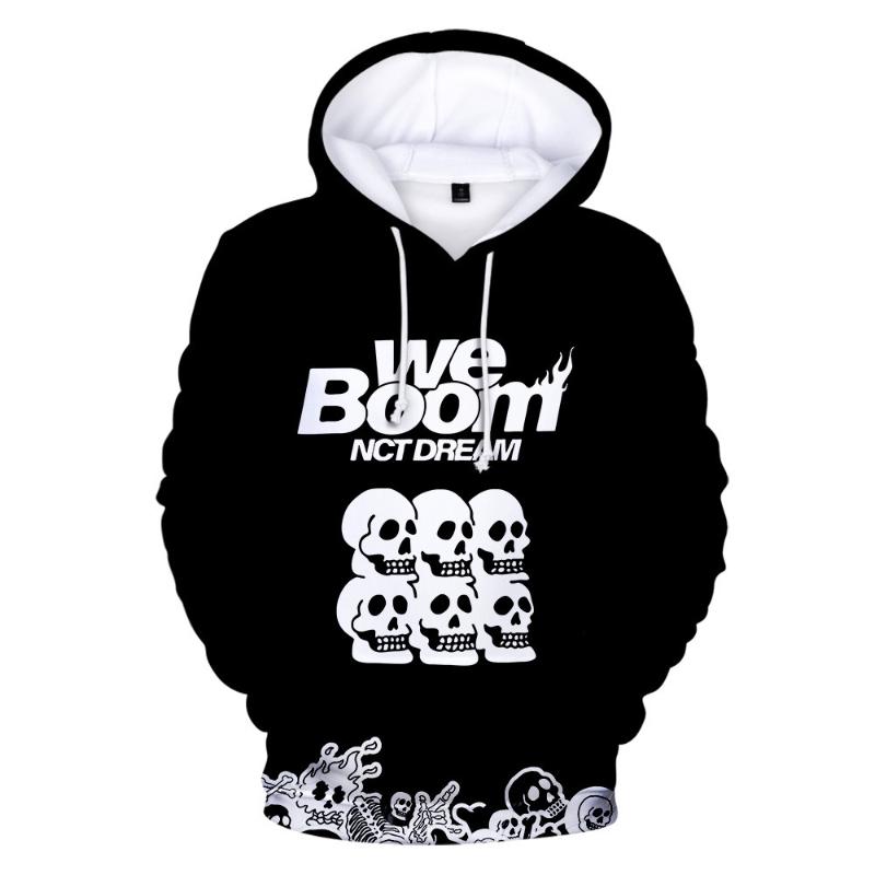 

Men's Hoodies & Sweatshirts We Boom 3D Men/Women Harajuku Hooded Pullover Sweatshirt Autumn Winter Print SweatshirtsMen's