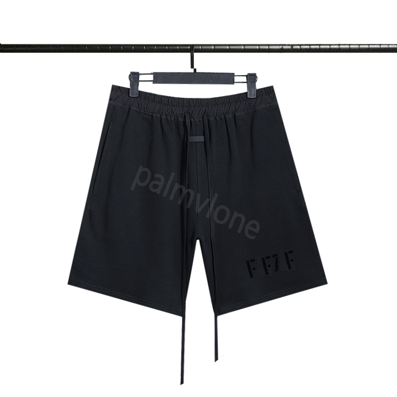 

23ss Summer High Street Shorts Men's Casual Sports Pant Loose Oversize Style Drawstring Short Pants Trend Designe essentialsss Solid cotton shorts, The same as orginal