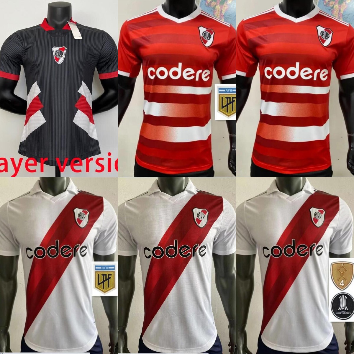 

player version River Plate soccer jerseys Camiseta futbol DE LA CRUZ QUINTERO home away ALVAREZ PRATTO FERNANDEZ PINOLA BORRE CARRASCAL FERREIRA FOOTBALL SHIRTS, Grey