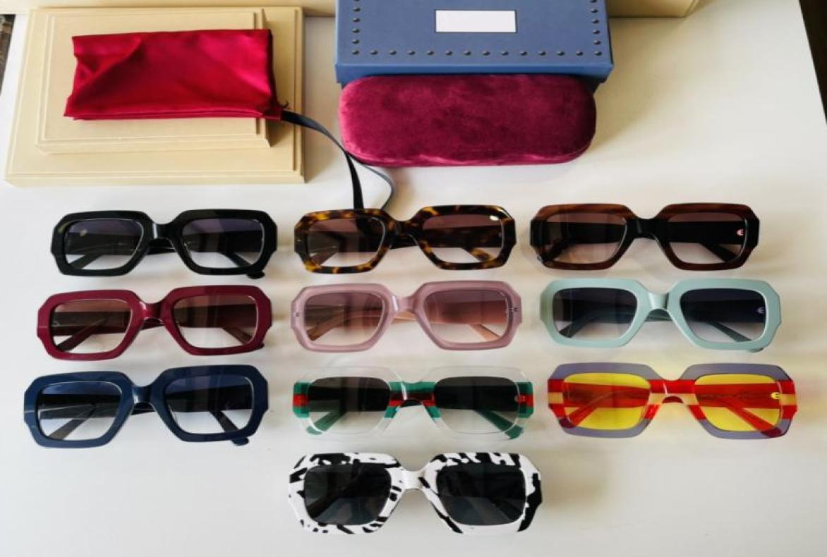 

Summer Sunglasses For Men and Women square style 0178 AntiUltraviolet Retro Plate Full Frame fashion Eyeglasses Random Box 0083S7862734