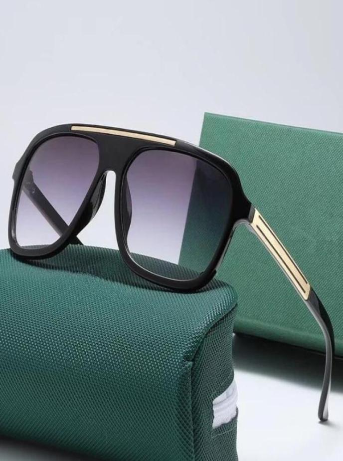 

High Quality Vintage Brand Sunglasses Men Driving Sun Glasses Big Frame Women Goggles Eyeglasses With Box6396060