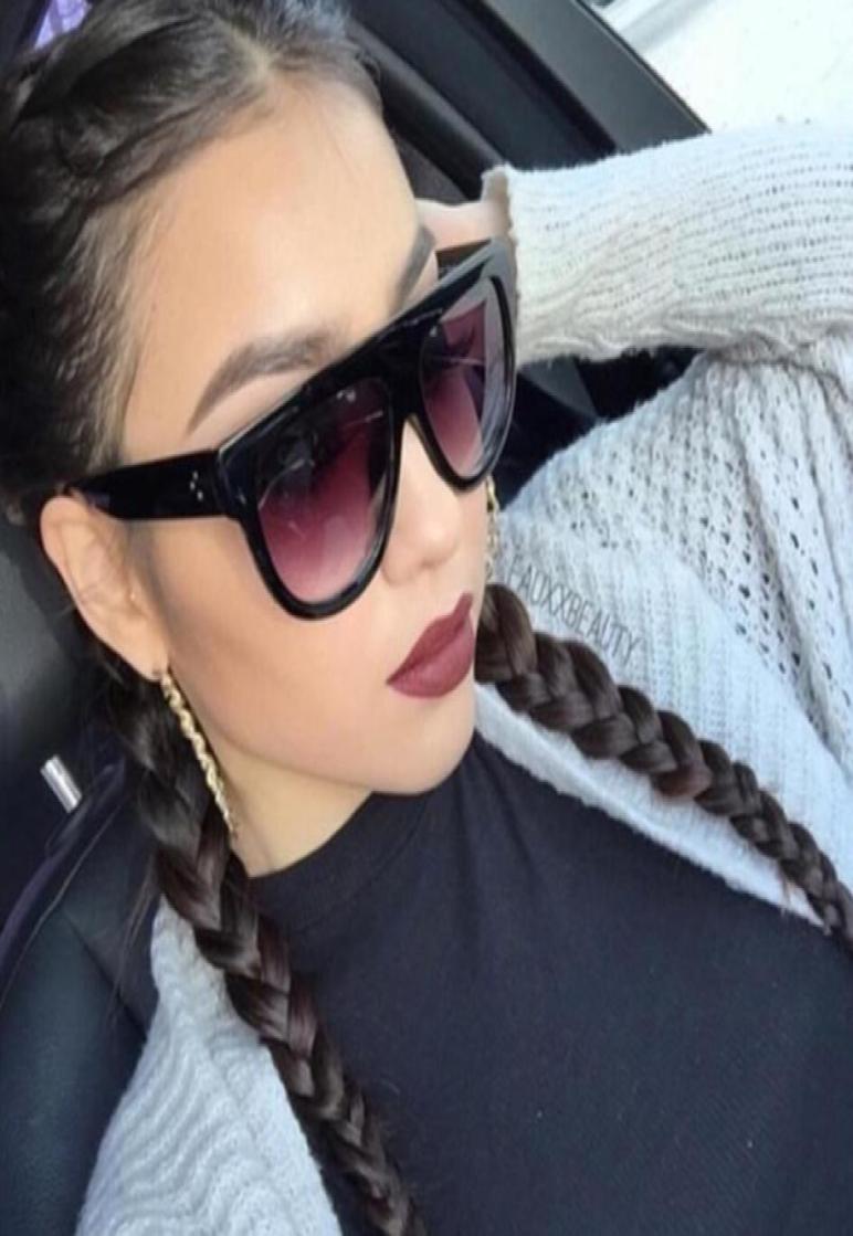 

Sunglasses 2021 LVVKEE Brand Designer Luxury Retro Sun Glasses Fashion Women Gradient Lens Big Full Frame Eyewear2668073