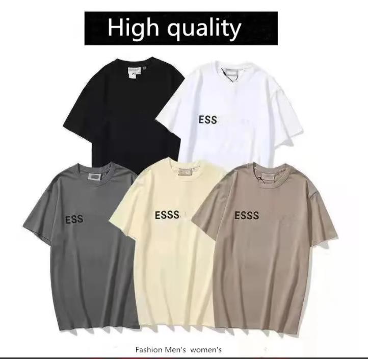 

essentail hoodie T Shirts Mens T-shirts Women Designer cottons Tops Man S Casual Shirt Luxurys Clothing Street Shorts Sleeve Clothes