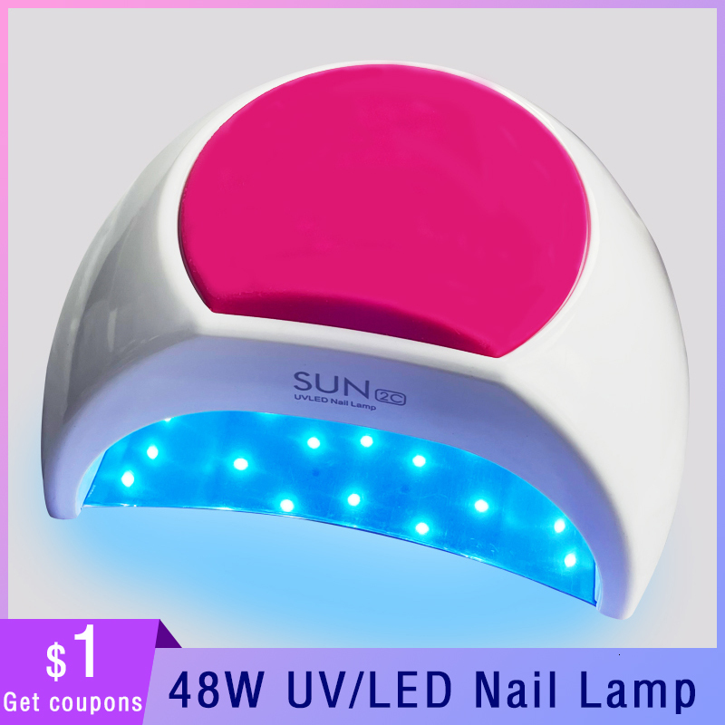 

Nail Dryers SUN2C LED Nail Lamp 48W/80W SUN UV Manicure Lamp for Curing All Gel 33 beads LED With Display Nail Dryer Automatic Induction 230413, X3