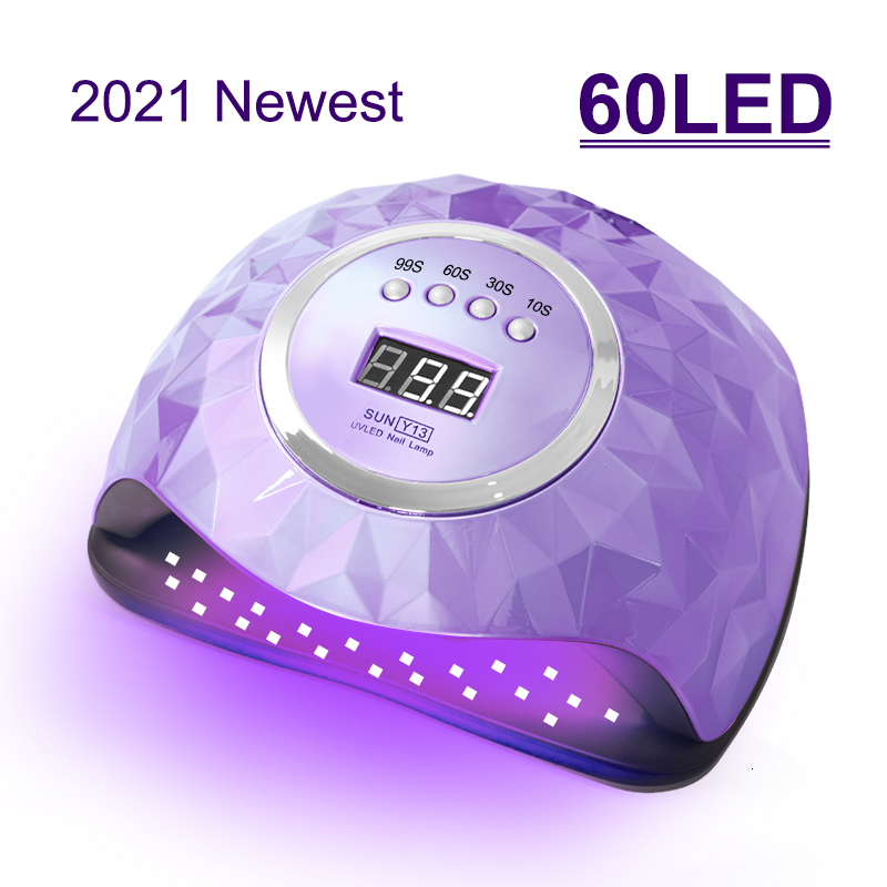 

Nail Dryers Pro UV LED Gel Nail Lamp Gel Polish Ice Lamp est UV Lamp for Manicure Nail Dryer Fast Curing for Nail Manicure Machine 230413, Suny13 purple