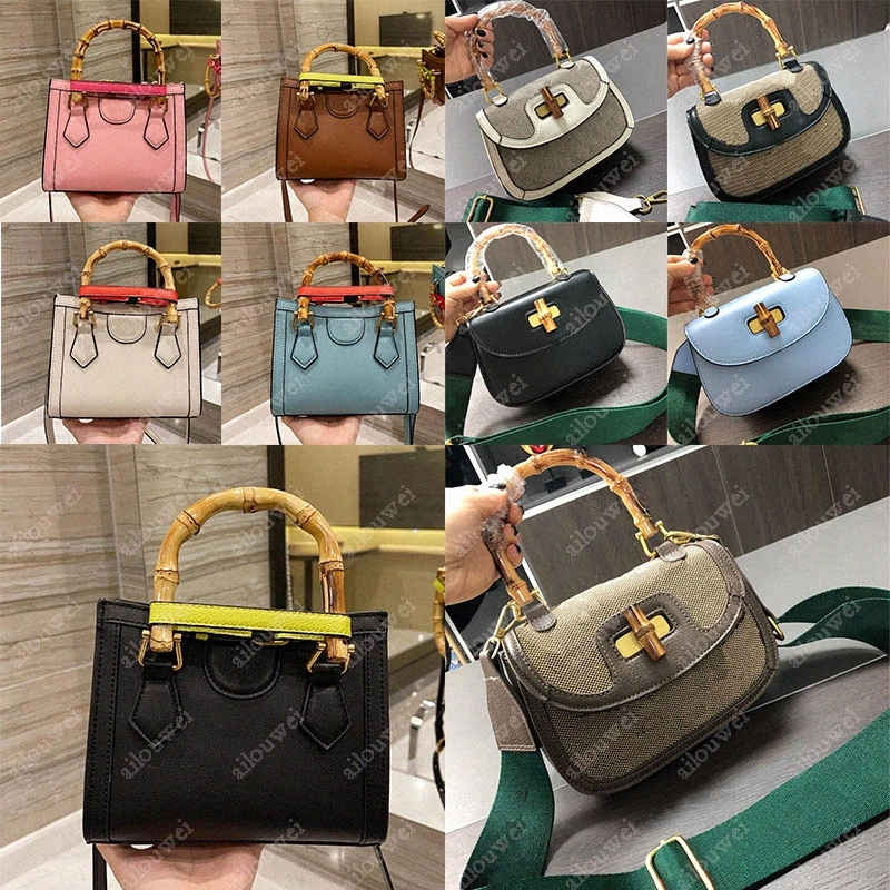 

Designer Luxurys High Quality Ladies totes Dina Bamboo Handle bag handbag Women fashion mother handbags shopping bags cossbody purse shoulder D4OX#, 14