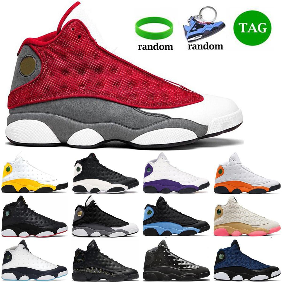 

Basketball Shoes Black Flint 13 women men 13s Brave Blue Navy sneakers Starfish sports Barons trainers size us 5.5-13, #12 lucky green 40-47