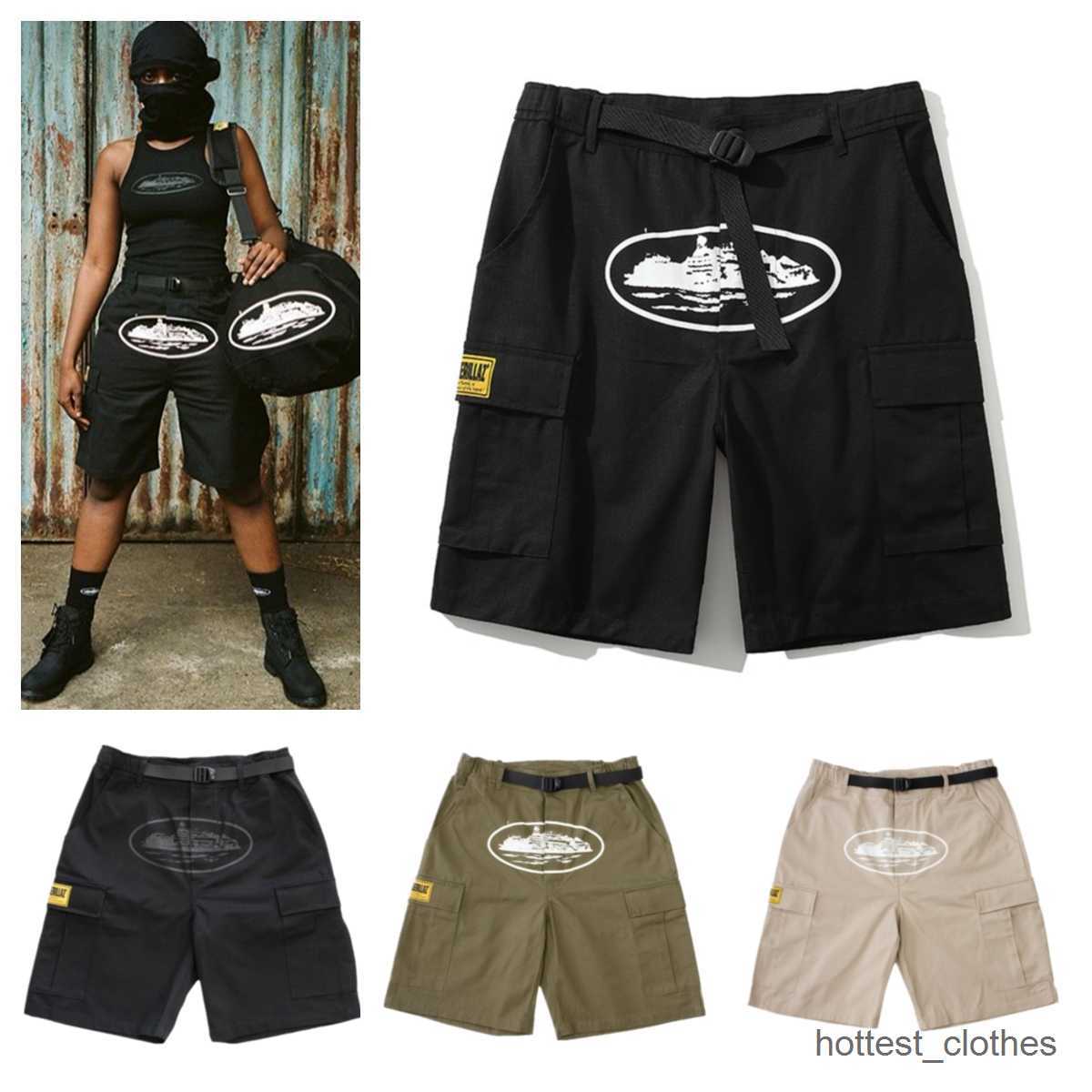 

TOP1 2023 Designer Mens Corteiz Ship Print Shorts Ins Fashion Hip Hop Skateboarding Casual Pants for Men Women All Seasons Q7BI, Dww