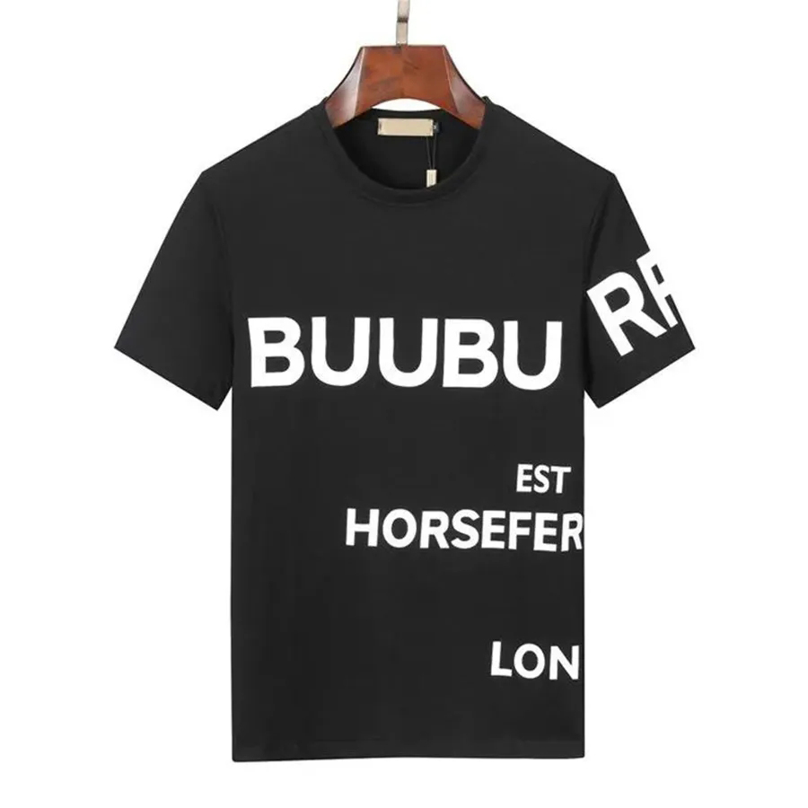 

Men's T-Shirt T Shirt Slim Fit Short Sleeve Cotton Breathable Tee Top Designer Luxury Letters Print Shirts Spring Summer High Street Casual Mens Clothing