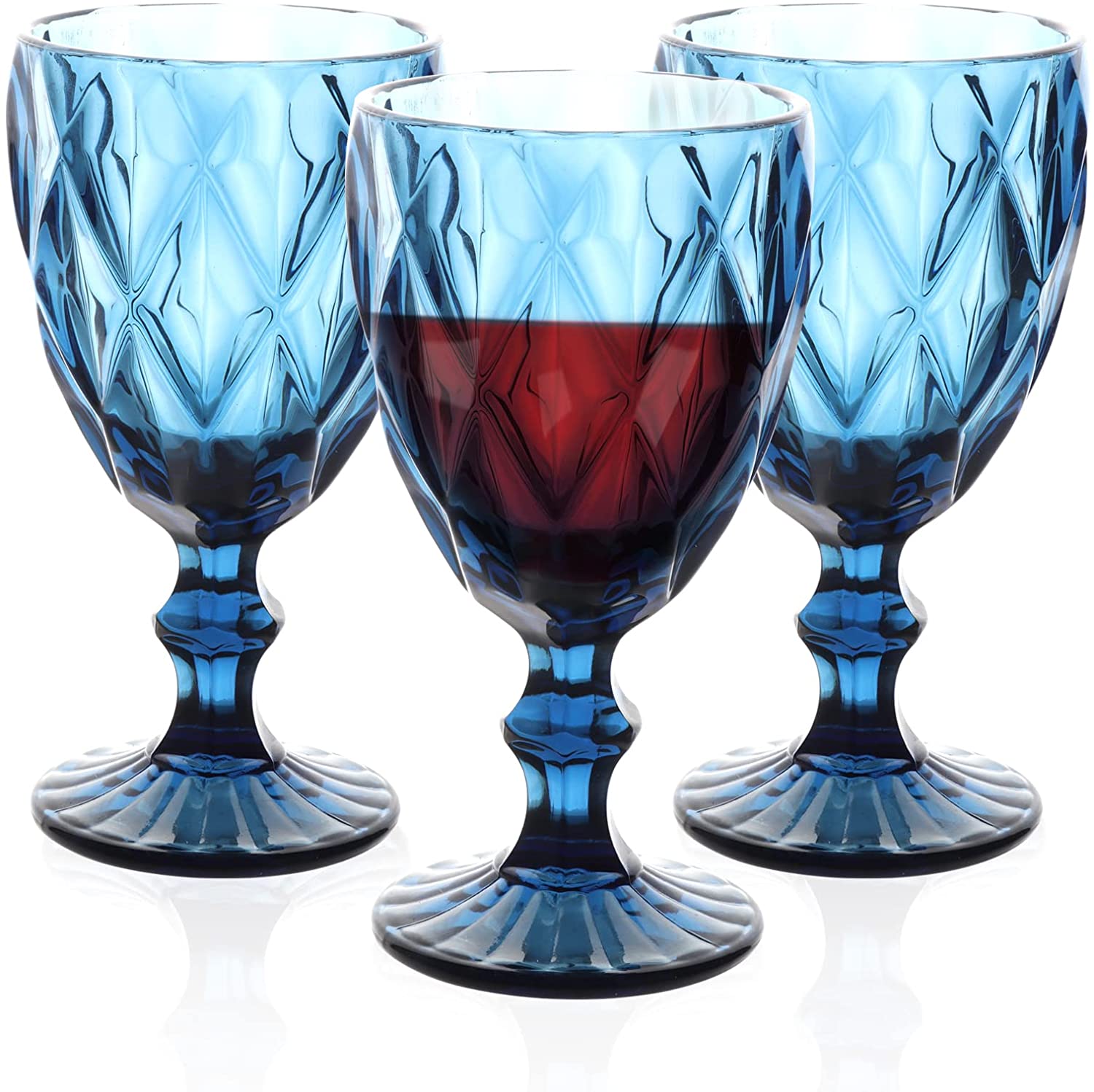 Wine Glass Cups Retro Vintage Relief Red Wine Cup 300ml Engraving Embossment Juice Drinking Glasses Champagne Assorted Goblets-image-858579564