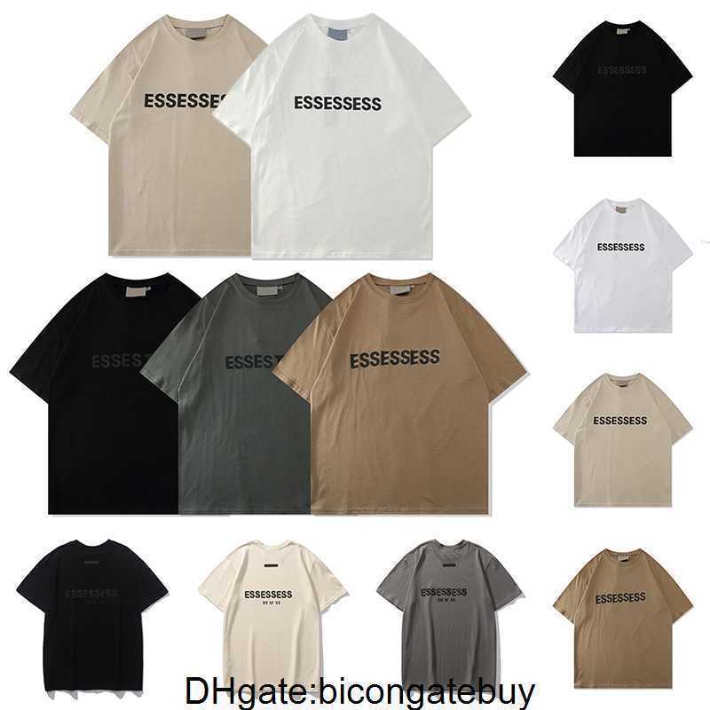 

Ess 2023 Mens T Shirts Women Designers essenT-Shirts Thick Cotton Version Summer TShirt Tees Fashion Tops Man Casual Letter Polos Clothing Clothes Tshirts MEWV, 15