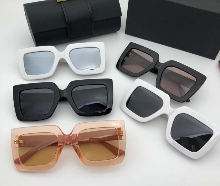 

Summer Sunglasses Fashion Goggle Man Woman Sunglasses UV400 Sunglasses 5 Color High Quality with Box7958219