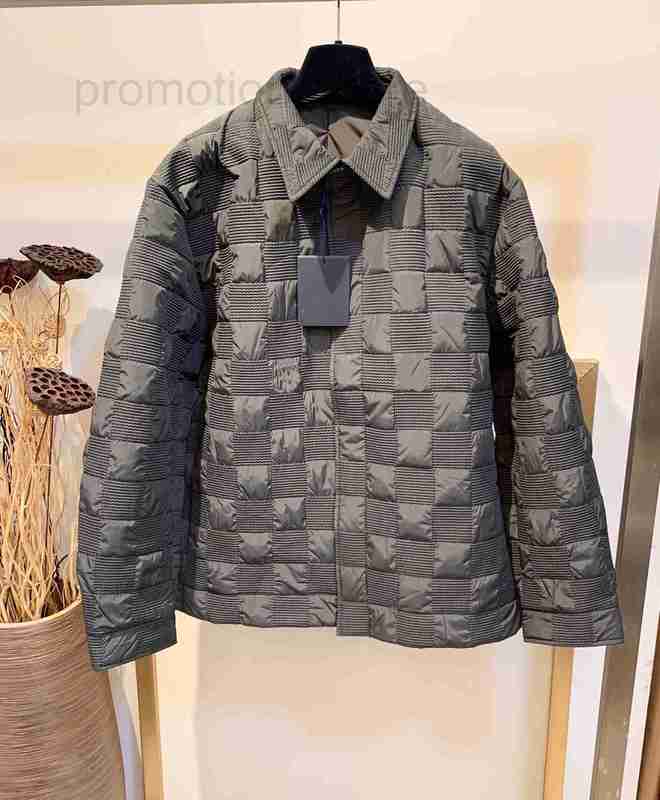 

Men's Jackets Designer Autumn and winter luxury mens jacket fashion plaid black s comfortable lapel single breasted design top 3GUY