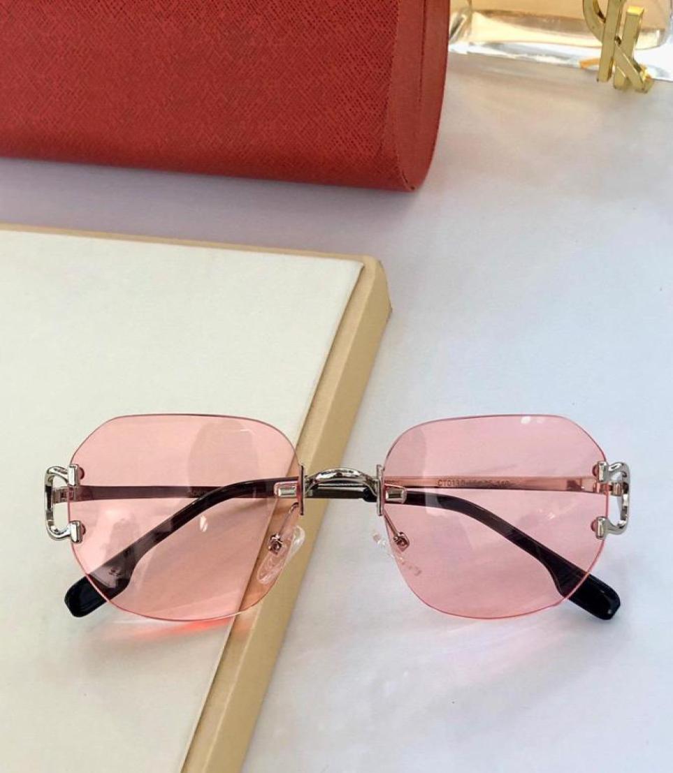 

top quality mens Sunglasses for women 0130 men sun glasses fashion style protects eyes UV400 lens with case3560302