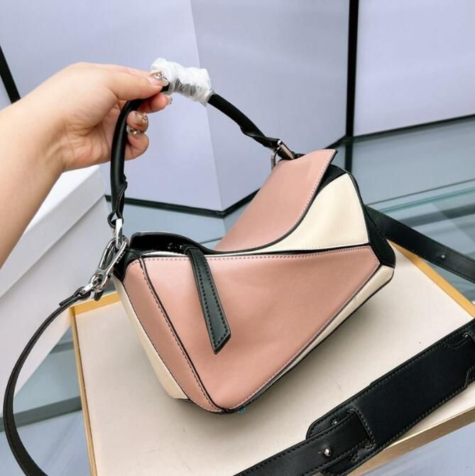 

New High quality Designers puzzle handbag Designer Bag Women Single Shoulder Luxury Fashion bags Leather Portable Diagonal Cross Bags Woman tote handbags, 17