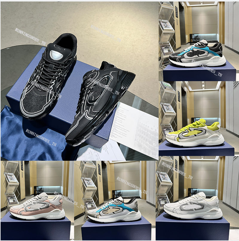 

Designer B30 Sneakers Vintage Casual Shoes Men Women Trainers Oblique Technical Leather Reflective Sneaker Suede Fabric Mesh Shoe With Box