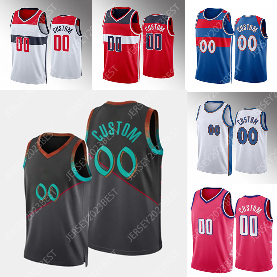 0 Gilbert Arenas 13 Poole Basketball Jerseys Bilal Coulibaly Kristaps Kyle Kuzma Corey Kispert Deni Avdija 21 Alex Sarr 17 Carlton Carrington 18-image-879717651