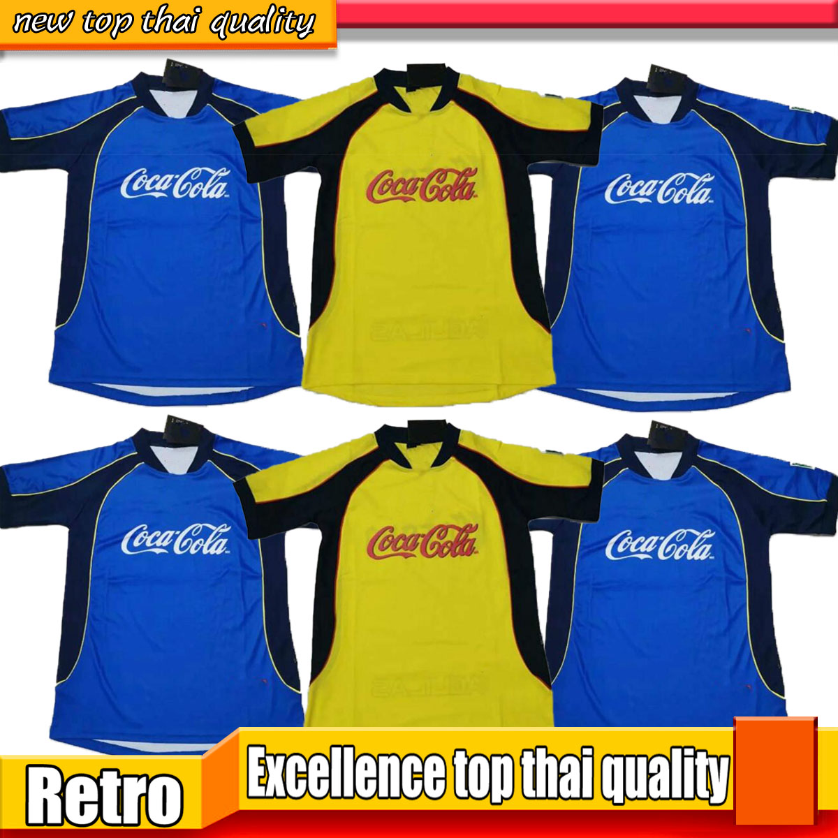 

2001/2002 P.AGUILAR MX Club retro Soccer Jerseys America version 01/02 America R.SAMBUEZA vintage shirt Mexico club Football Shirt Vintage shirt Jerseys de futbol