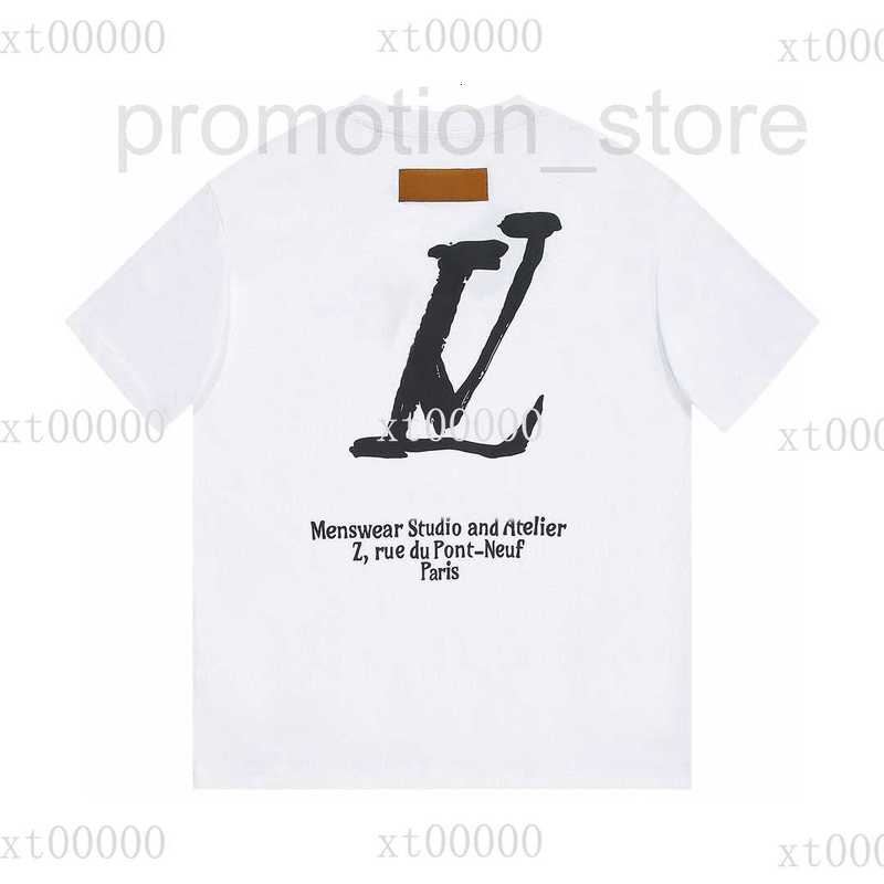 

Men's Plus Tees & Polos Designer Letter Printed T Shirts Tee Sweatshirt Fashion High Street Short Sleeves Summer Casual T-Shirt Breathable Men Women Crew Neck 8LGQ, White