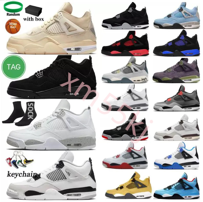 

jumpman 4s 4 air jordens designer shoes basketball shoes sneakers jordans4 black cat 4s retro military black pine green Outdoor Shoes Running Shoes Chaussures, Color # 33