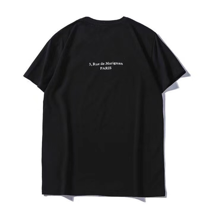 

Summer Mens Designer T Shirt Luxury Men's Summer T-Shirt Designer Casual Loose Fit Unisex Alphabet Print Size S-2XL, White