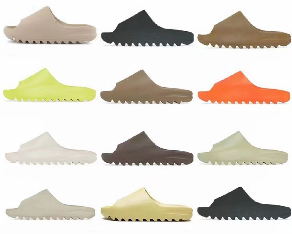 

2023 Top Designer Slippers Men Woman slider Vermillion Mineral Blue Onyx Pure Sandals Slide Slipper Ochre RUNR Bone Resin Clog Desert Ararat runr slides shoe, Flax