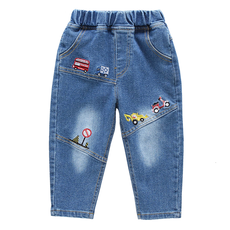 

Jeans IENENS 2-9 Years Kids Boys Clothes Skinny Jeans Classic Pants Children Denim Clothing Long Bottoms Baby Boy Casual Trousers 230413, Blue