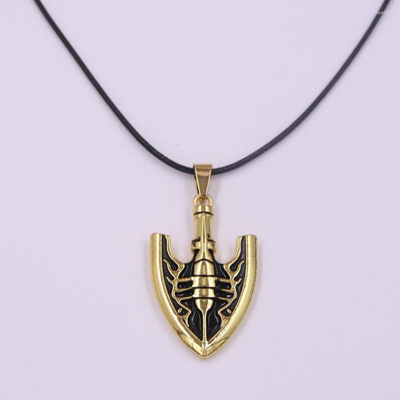 

Pendant Necklaces 20Pcs Anime JOJOS BIZARRE ADVENTURE Necklace Kujo Jotaro Arrow Metal Chain Choker Friend Gift Charm Jewelry