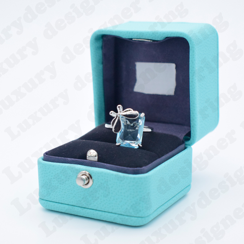 

Luxury Designer Rings 925 Sterling Wedding Bridal Ring Gift Valentine Day Gift