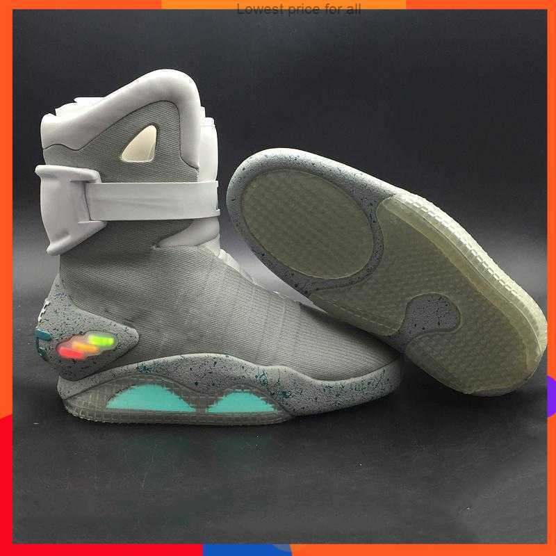 

Basketball Shoes Mags Boots 'S Led Glow In The Dark Lighting Grey Marty Mcflys Air Mag Back To The Future Marty Mcfly Size 7-1200Back to the, Men us8=uk7=eur41